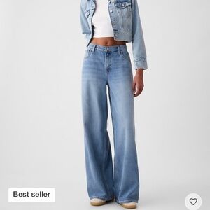 Midrise ultrasoft baggy jean